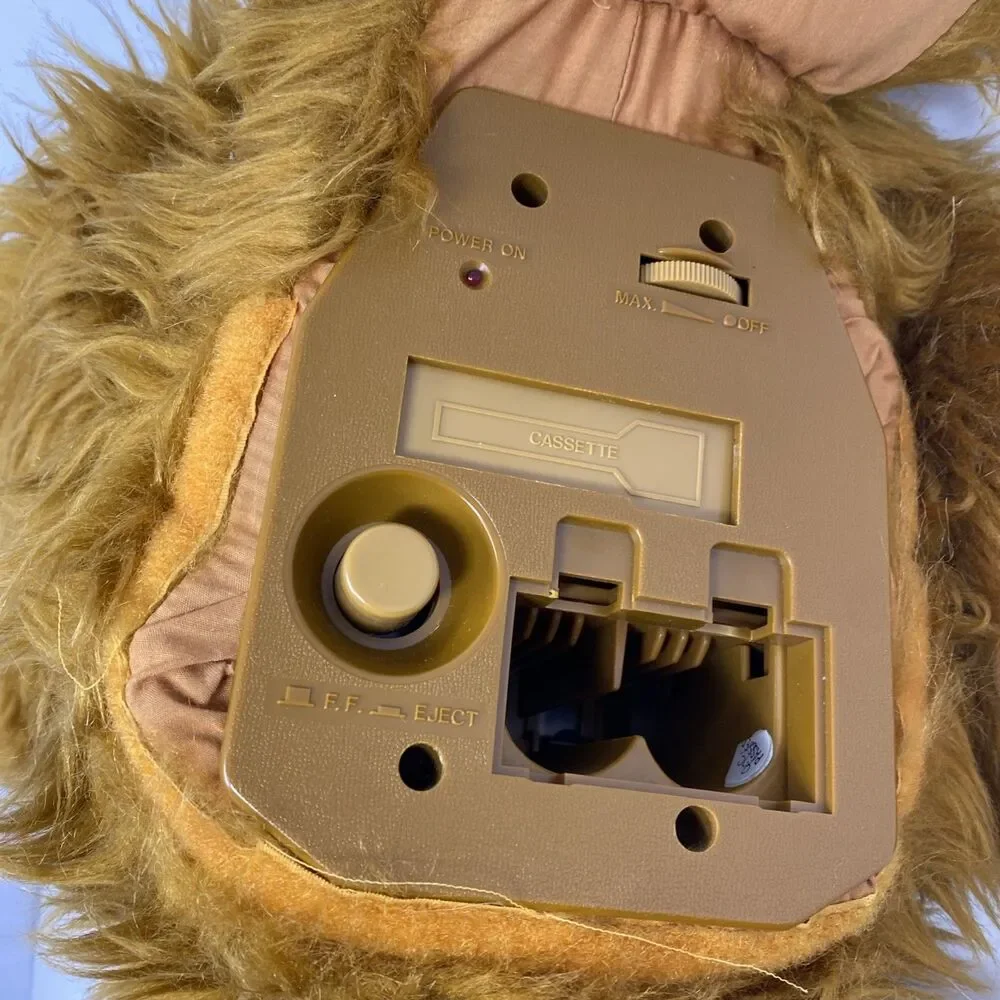 Vintage Talking ALF Story Telling Cassette Player 1987 Not Tested (Ears Missing)